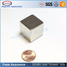 N35 / N52 / N42 Ni Beschichtung NdFeB Block Würfel Magnet